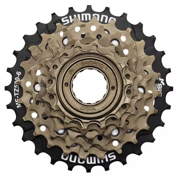 Тріскачка Shimano TZ500 - 6 швидкостей (14-28T) TZ500-6 фото