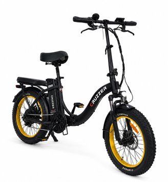 .Cкладной Электровелосипед Cruzzer M8 2026 черный М8 20" (750W 48V 21Ah) ЕВ-750-48-21 М8-55 фото