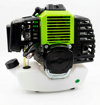 Двигун 2-тактної коси в зборі EUROTECH 52 cc + ручка газа 9032 фото