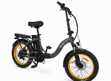 Cкладной Электровелосипед Cruzzer M8 2026 серый М8 20" (750W 48V 21Ah) ЕВ-750-48-21 М8-56 фото