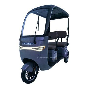Електроскутер триколісний Crosser TR7 1000W 24AH (Хамелеон) TR-7791 фото