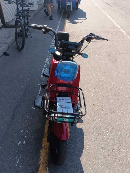 Електроскутер-велосипед двомісний i-Bike Power 800W/60V/20A 37001 фото