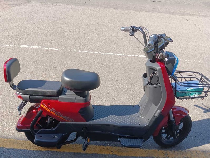 Електроскутер-велосипед двомісний i-Bike Power 800W/60V/20A 37001 фото